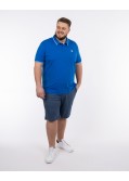 Short grande taille bleu marine