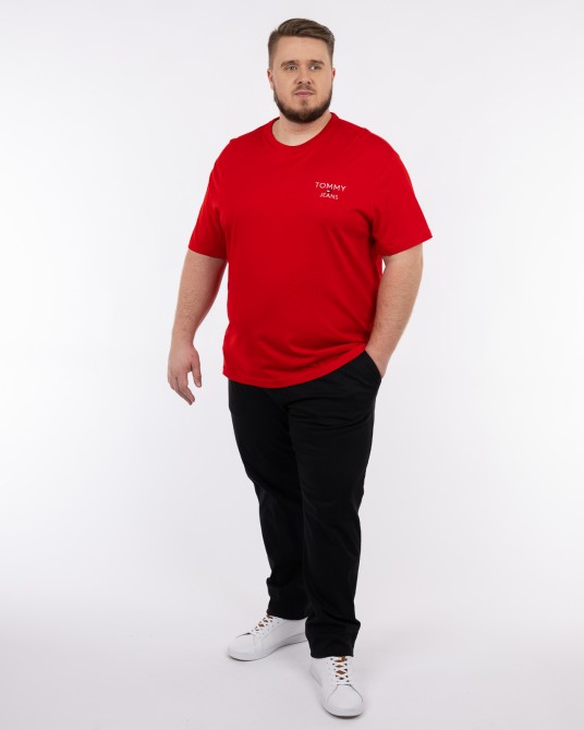 T-shirt grande taille rouge