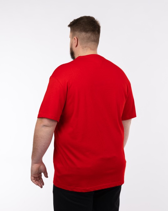 T-shirt grande taille rouge