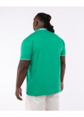 Polo jersey grande taille vert