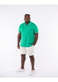 Polo jersey grande taille vert