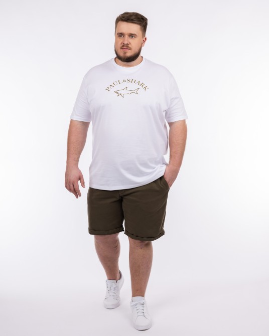 T-shirt grande taille blanc