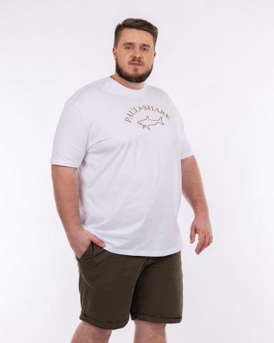 T-shirt grande taille blanc