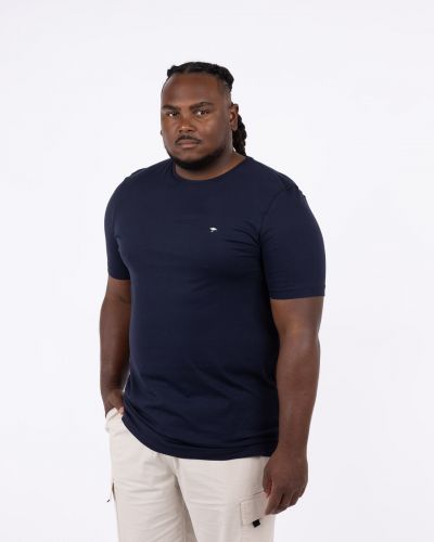 T-shirt pour homme grand bleu marine