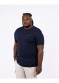 T-shirt pour homme grand bleu marine