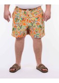 Short de bain grande taille orange