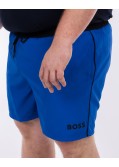 Short de bain grande taille bleu roi