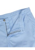 Short chino grande taille bleu ciel