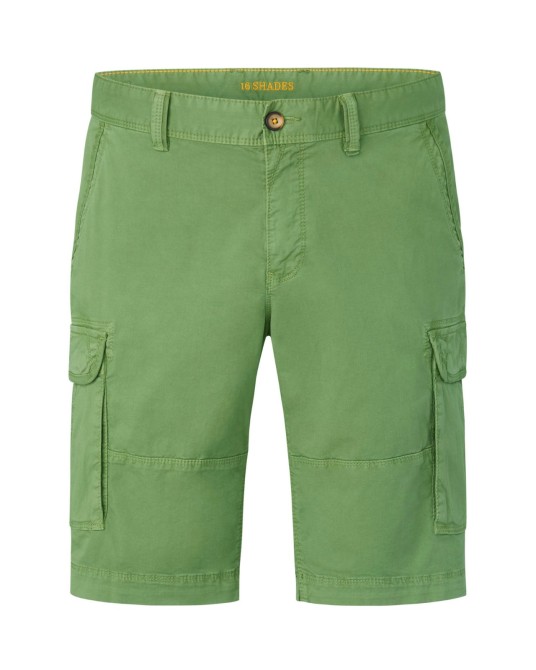 Short cargo grande taille vert