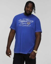 Tee shirt Santa Monica grande taille bleu