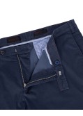 Pantalon chino grande taille bleu indigo