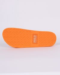 Claquette Polo Slide grande taille orange