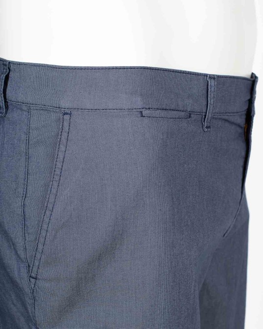 Short chino grande taille bleu marine