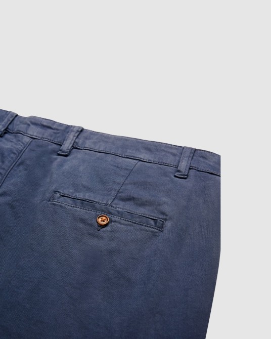 Pantalon chino grande taille bleu