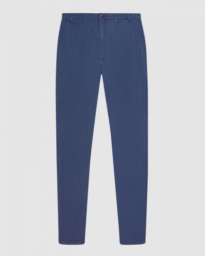 Pantalon chino grande taille bleu