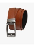 Ceinture automatique grande taille cognac