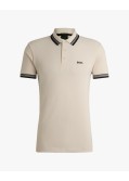 Polo Paddy grande taille beige