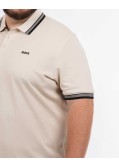 Polo Paddy grande taille beige