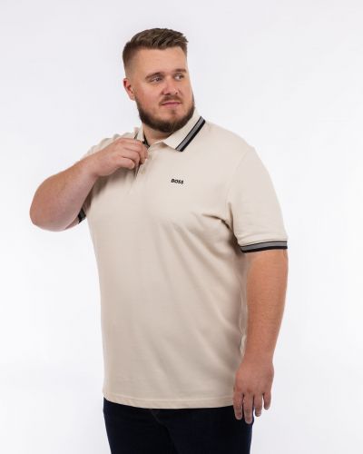 Polo Paddy grande taille beige