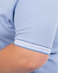 Polo Paddy grande taille bleu