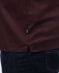 Polo Parris grande taille bordeaux