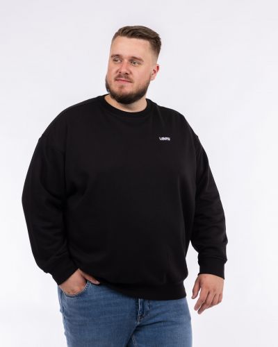 Sweat petit logo grande taille noir