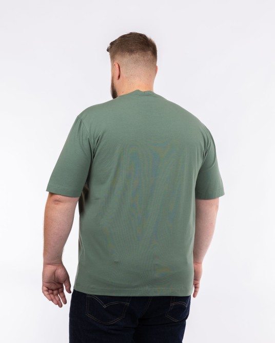 T-shirt grande taille vert