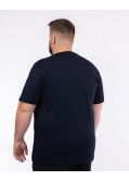 T-shirt grande taille bleu marine