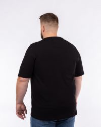 T-shirt grande taille noir