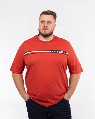 T-shirt grande taille rouge