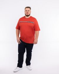 T-shirt grande taille rouge