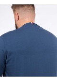 T-shirt grande taille bleu