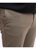 Pantalon chino pour homme grand beige