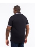 Polo Paddy grande taille bleu marine