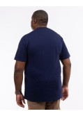 T-shirt pour homme grand bleu marine