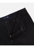 Pantalon chino en twill pour homme grand noir