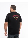 T-shirt grande taille maori noir