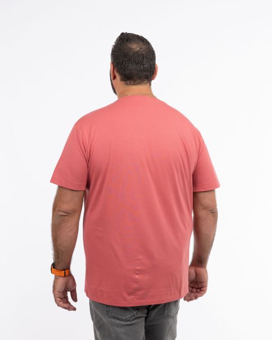 T-shirt grande taille rouge