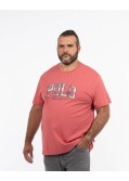 T-shirt grande taille rouge