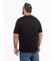 T-shirt grande taille noir