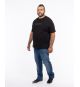 T-shirt grande taille noir