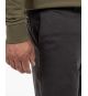 Pantalon chino structuré grande taille anthracite