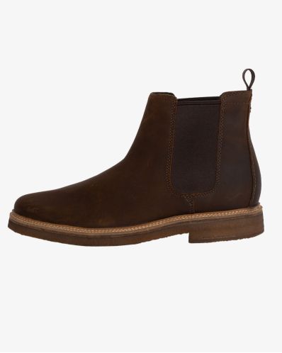 Bottines Chelsea patinée grande taille marron