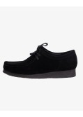 Chaussures Wallabees en suede grande taille noir