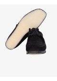 Chaussures Wallabees en suede grande taille noir