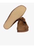 Chaussures Wallabees en suede grande taille camel