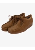 Chaussures Wallabees en suede grande taille camel