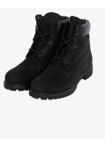 Bottines 6 inch Premium en cuir grande taille noir