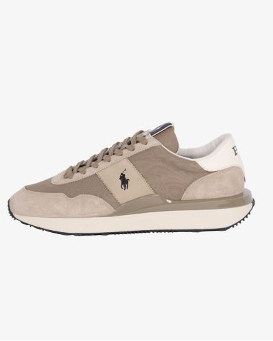 Sneakers Train 89 grande taille beige