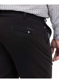 Pantalon chino ceramica grande taille noir